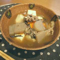 รูปของ めんつゆで簡単♬山形風芋煮
