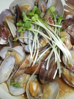 あさりの中華風酒蒸し-レシピのメイン写真