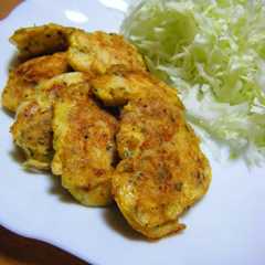 รูปของ ＊鶏ささみのバジルチーズ風ピカタ＊