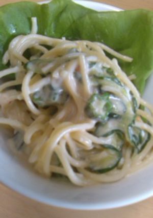 酢でまろやかスパゲティサラダ(菊花大輪)-レシピのメイン写真