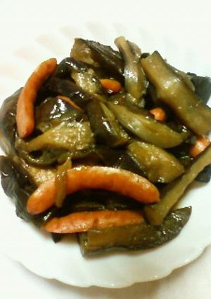 なすとウインナーの炒め煮-レシピのメイン写真