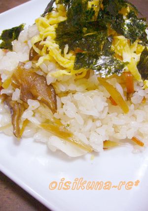 ふだんの日に食べる☆田舎ばら寿司-レシピのメイン写真