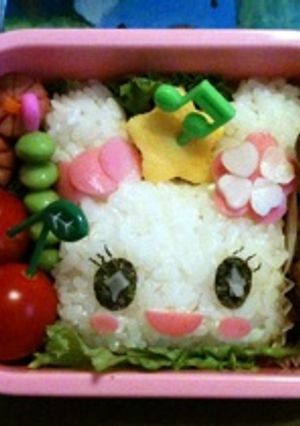キャラ弁＊たまごっち〜ラブリン弁当-レシピのメイン写真