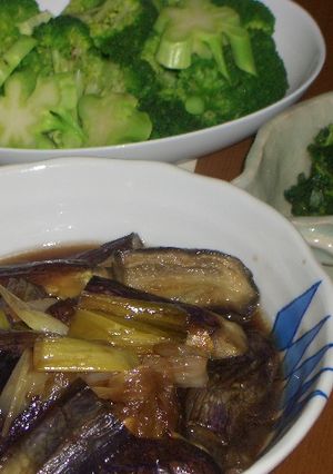 茄子のちょっぴり中華風煮びたし-レシピのメイン写真