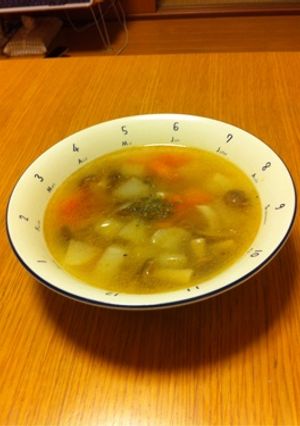 カブときのこの中華スープ-レシピのメイン写真