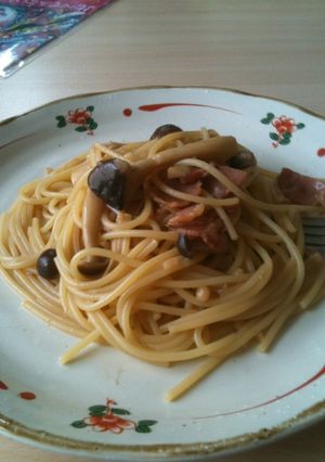 きのことベーコンの和風パスタ-レシピのメイン写真