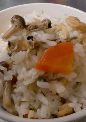ピリ辛ごぼうの炊き込みご飯-レシピのメイン写真