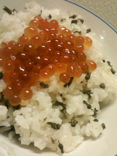 プチプチはじけるイクラ紫蘇飯-レシピのメイン写真