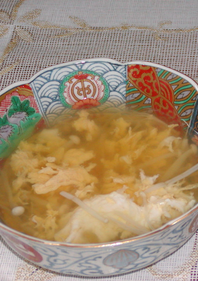 えのき茸のMy中華風スープ-レシピのメイン写真