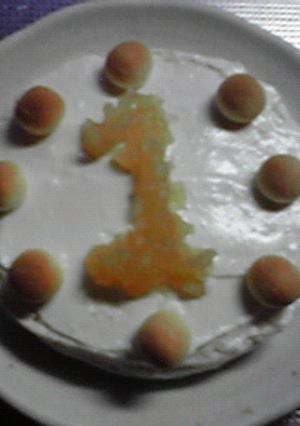 1歳誕生日ケーキ-レシピのメイン写真