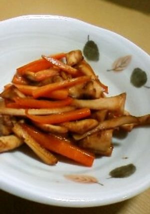 お弁当にも☆椎茸の石づききんぴら-レシピのメイン写真