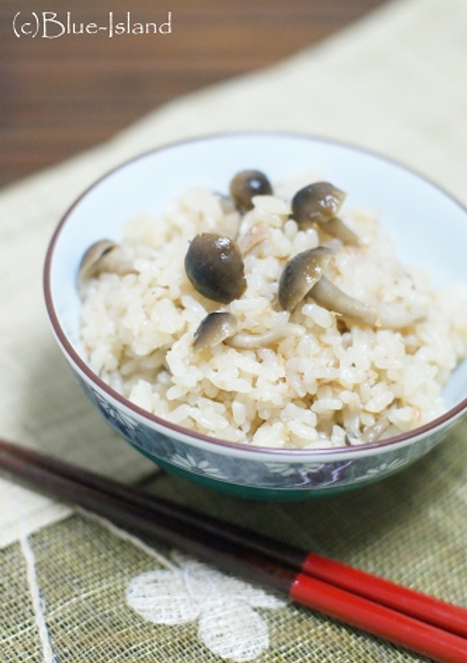 しめじとツナの＊炊き込みご飯＊-レシピのメイン写真