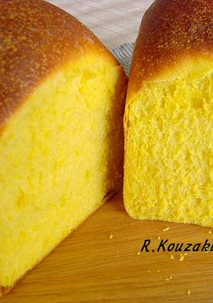 かぼちゃ食パン-レシピのメイン写真