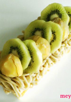 しっかり栗味♪ カンタンモンブラン♪-レシピのメイン写真