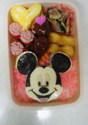 キャラ弁☆ミッキー-レシピのメイン写真