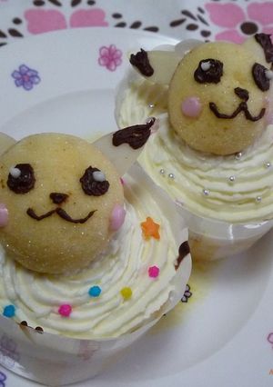 簡単！鈴カステラでピカチュウ☆-レシピのメイン写真