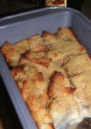 残った食パンを使ってBREAD PUDDING!-レシピのメイン写真