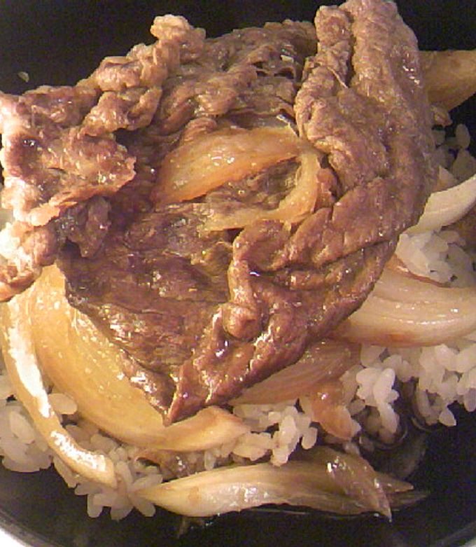 本格的：牛薄切り肉で作る牛丼-レシピのメイン写真