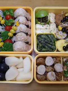 2010年 幼稚園運動会のお弁当 -レシピのメイン写真