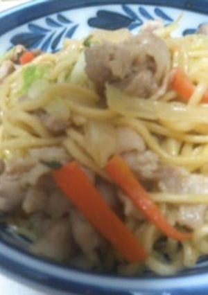 鶏がらスープDE塩焼きそば♪-レシピのメイン写真