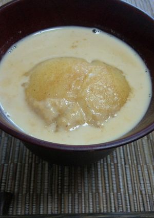 簡単あるもん和スイーツ①☆ミルクきなこ餅-レシピのメイン写真