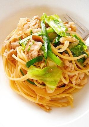 紹興酒で中華風パスタ-レシピのメイン写真