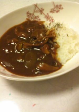 ルーで作る家庭のハヤシライス♪-レシピのメイン写真