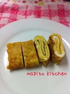 お弁当に☆たまご1個で卵焼き-レシピのメイン写真