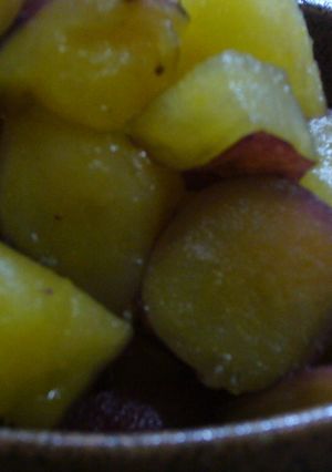 短時間で! 煮豆風さつま芋-レシピのメイン写真