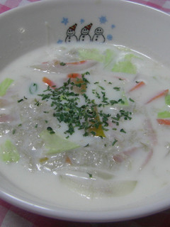 野菜たっぷり☆ほっこり生姜ミルクスープ-レシピのメイン写真
