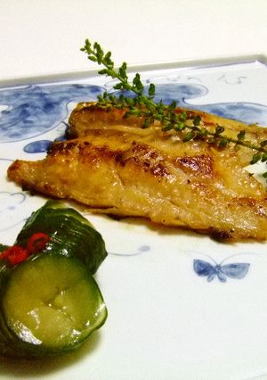 メジナのワイン味噌焼き♪-レシピのメイン写真