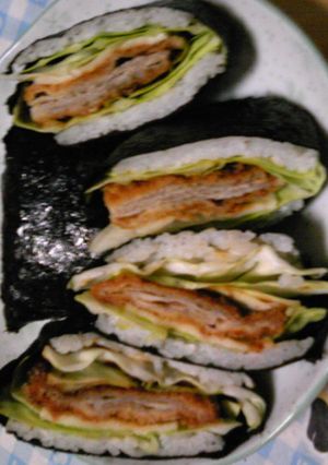 ライスカツバーガー-レシピのメイン写真