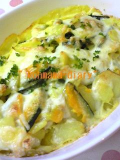 ●○南瓜とじゃがいものグラタン○●-レシピのメイン写真