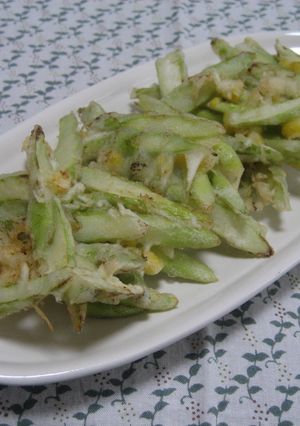 アスパラとコーンのかきあげ♪-レシピのメイン写真