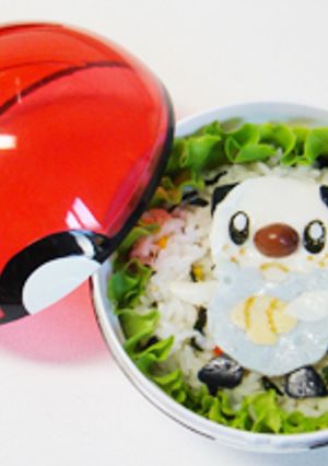 ミジュマル✿ポケモンBWキャラ弁当-レシピのメイン写真