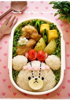 くまのがっこうジャッキー♪キャラ弁-レシピのメイン写真
