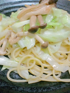 キノコとキャベツの和風パスタ-レシピのメイン写真