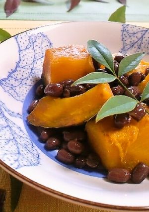 小豆昆布かぼちゃ-レシピのメイン写真