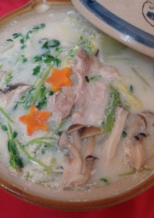 豆乳鍋-レシピのメイン写真