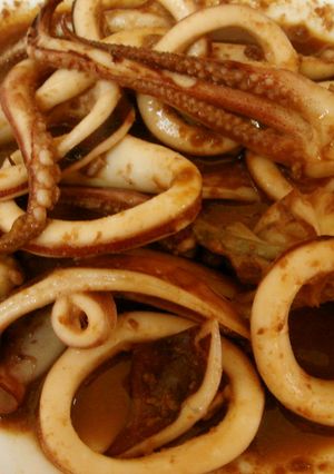 イカの煮物-レシピのメイン写真