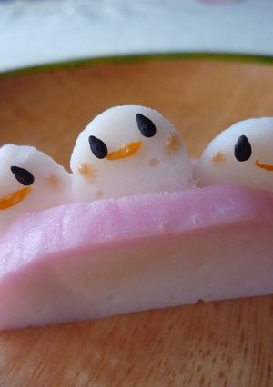 ひょっこりかまぼこおばけ♪-レシピのメイン写真