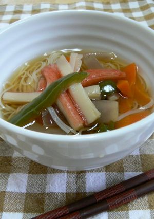 温かくても冷たくてもOK～にゅうめん-レシピのメイン写真