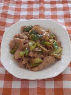 豚肉とねぎの味噌炒め-レシピのメイン写真