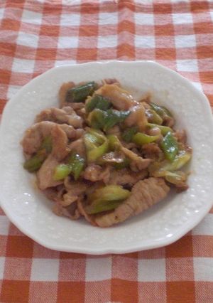 豚肉とねぎの味噌炒め-レシピのメイン写真