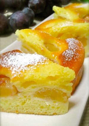 HMで♡季節の葡萄ケーキ♬-レシピのメイン写真