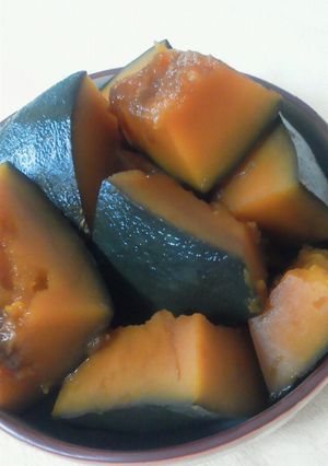 ポロ家のかぼちゃの煮物-レシピのメイン写真