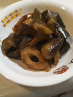 ちくわと茄子の味噌炒め煮♪-レシピのメイン写真