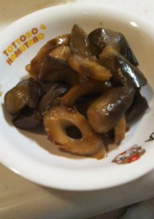 ちくわと茄子の味噌炒め煮♪-レシピのメイン写真