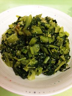 大根菜のよごし(味噌炒め)ご飯のお供に-レシピのメイン写真