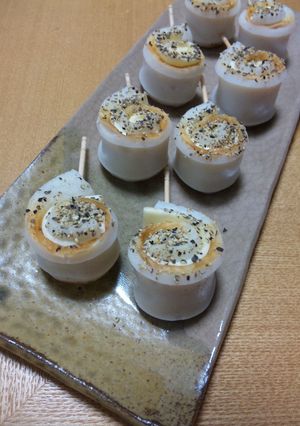 くるくるチーちく　大人味-レシピのメイン写真